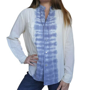 Cali Dreaming Ace Shirt Spine Tie Dye Womens Small Boho Bohemian Western